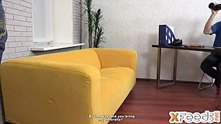 big tits milf relaxing