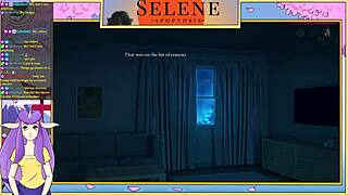 I'm playing Selene in apoptosis part 1, this sexy game