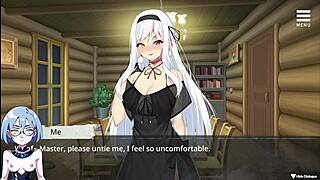 Get trapped in the erotic world of this witch in this Hentai game