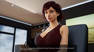 milfy city game has a perverted psychologist dubbing horny teens