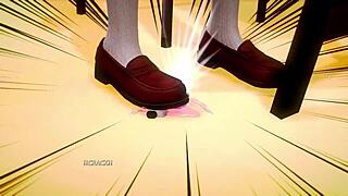 In Waifu Academy, Isabela Bianchi stars in 18 nude scenes of porn game play