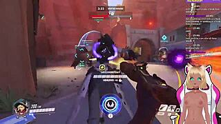 Vtuber Lewdneko Gets Spanked While Playing Overwatch Part 2