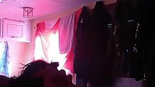 A slutty Canadian gets a deep throat facial with cum and jizz