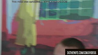 Can you believe the cuckold watches his wife stacy snake swallow stranger's cum after riding his cock?