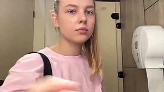 Fingering Anal In The Public With Blonde Fat Ass And Orgasm