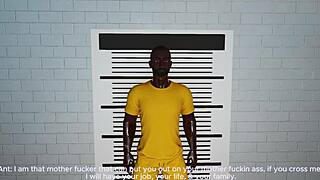 Angelicablackwater stars in royal big black cock prison story part one with anime hentai