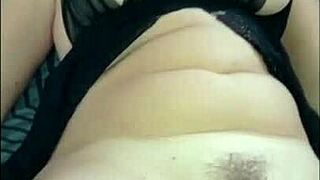 housewife uses vibrator toys for relaxation