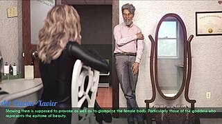 A wife and her stepmother share a homemade moment in 3D.