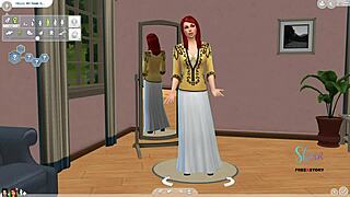 Designing an Indian teen 18+ girl sim character.