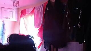 A slutty Canadian gets a deep throat facial with cum and jizz