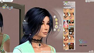 Designing an Indian teen 18+ girl sim character.
