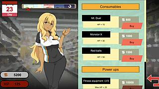 Cheating wives in hentai game betray husbands