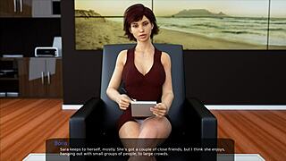 milfy city game has a perverted psychologist dubbing horny teens