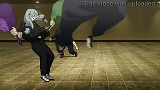 板鸟和真人激烈对决Hentai天坠场景