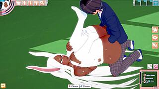 Big Ass Bunny Fucked Until Orgasm In Anime Hentai