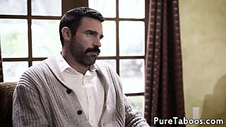 Bigtits Babe Pussyfucked Bent Over During Taboo Glamour Scene