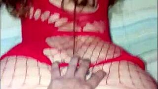 Beautiful babe rides friend's cock hard until she gets every drop of milk