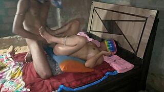 Desi bhabhi squirts on devar during intense doggystyle chudai in HD