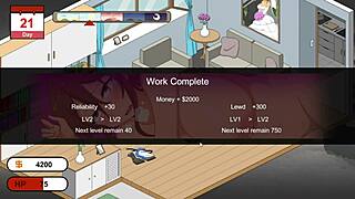 Cheating wives in hentai game betray husbands