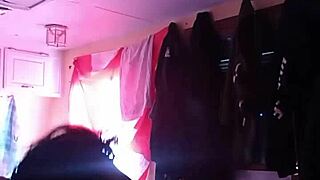 A slutty Canadian gets a deep throat facial with cum and jizz