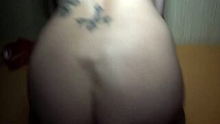 A blonde from Germany gets a lot of cum from a gloryhole