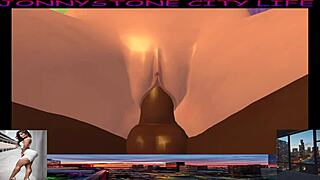 jonnystone encounters a stunning latina model in 3d hentai