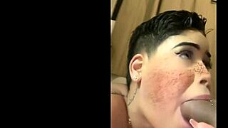 Fadynha Gives Wet Blowjob With Her Big Ass And Monster Cock