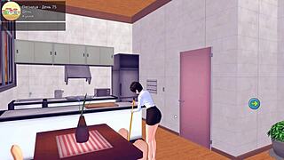 Cartoon porn with 3D animation and big cock action