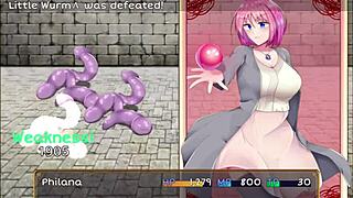 Entering the witch's castle and finding suspicious men - philana and the elixir of life - part 3 😏 big tits massage fun awaits!