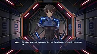 alien banging on ship in wild hentai ep1