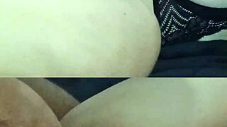 i enjoy the close up of the big clit and natural tits bouncing in quick missionary