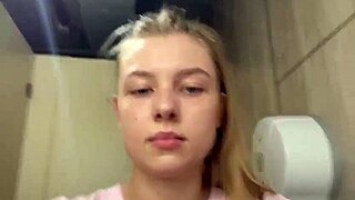 Fingering Anal In The Public With Blonde Fat Ass And Orgasm