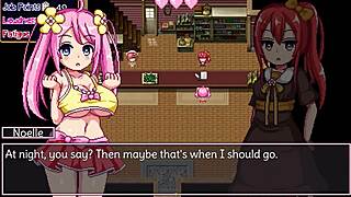 noelle fingers her big ass in anime hentai. she gets anal creampie after assfucking.