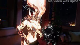 Hot Flamenco dancer in erotic VR experience with magic girl theme