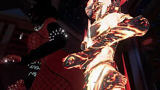 Hot Flamenco dancer in erotic VR experience with magic girl theme