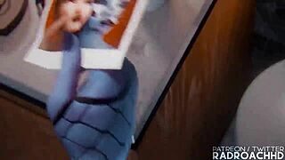 Rough Anime Creampie with Monster Cock