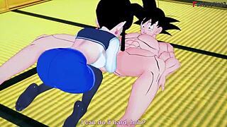 Chichi's Steamy Threesome With Gohan And Goku