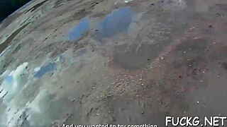 I spoil my sweetheart on a hidden cam