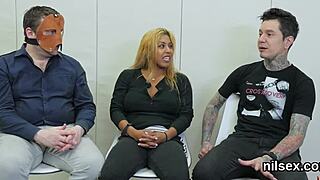 Foxy Chick Dragged to Butthole Madhouse for Harsh Anal Therapy