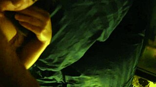 in this homemade scene, a big tit woman deepthroats a monster cock