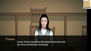 Family affairs with red-haired and brunette beauties in erotic gameplay