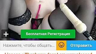 Redhead chubby girl on webcam chat