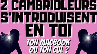 French burglars dominate with double penetration