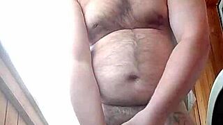 A gay man from Russia masturbates and eats his own fresh sperm!