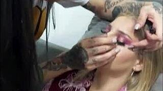 Teen Pornstar Lins Prepares For Hot Girls Video Scene!