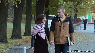 Teen 18+ blowjob and cumshot scene