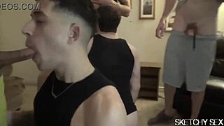 Butt Bred In Sloppy Orgy?