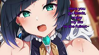 Get the ultimate pleasure with Yelan’s edging hentai JOI experience