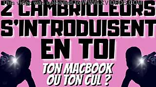 French burglars dominate with double penetration