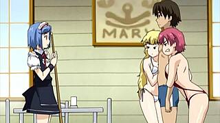 Imagine step siblings getting caught in the act of fucking together in this uncensored hentai